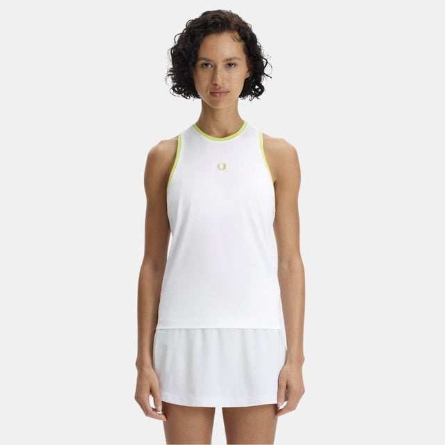 Fred Perry Tennis Vest White