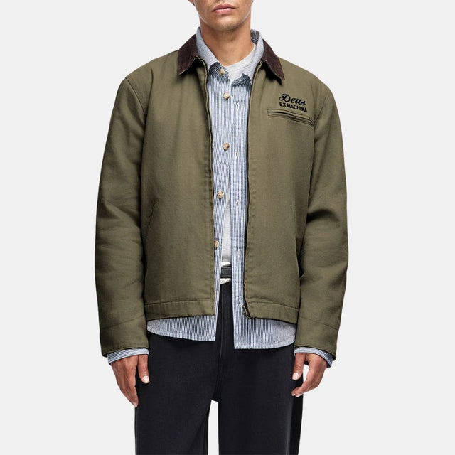 Deus Ex Machina Address Workwear Olive Green