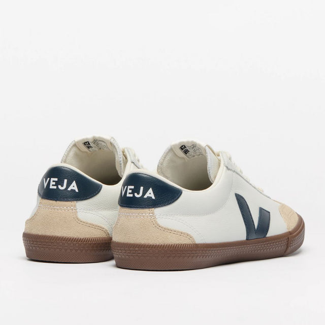 Veja Women's Volley Leather White Nautico Bark