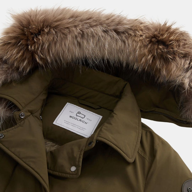 Woolrich Modern Vail Parka Women's Dark Green