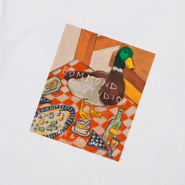 Edmmond Studios Cute Duck T-Shirt Plain White