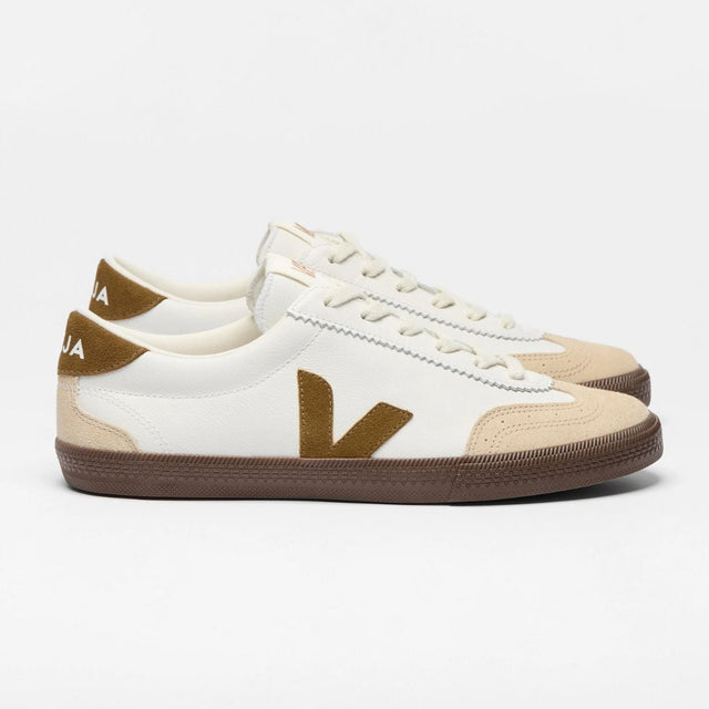 Veja Women's Volley Leather White Tent Bark