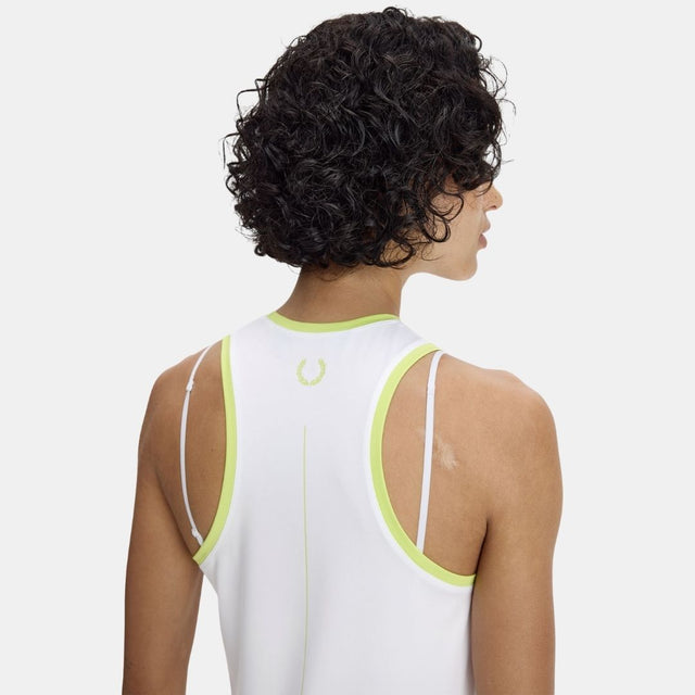 Fred Perry Tennis Vest White