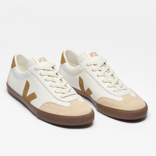 Veja Women's Volley Leather White Tent Bark