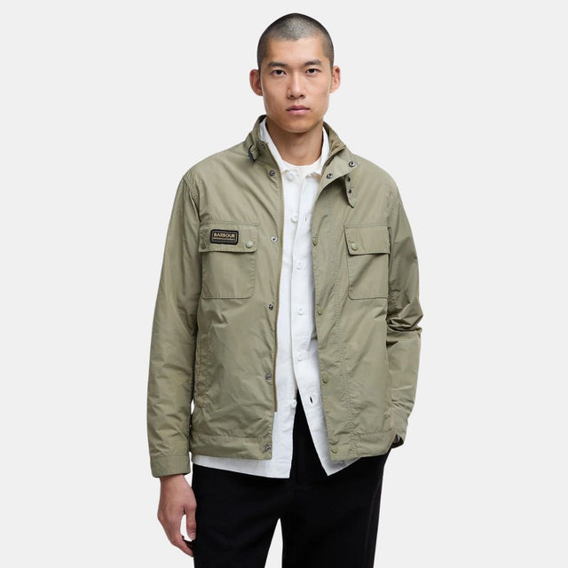 Barbour International Merton Showerproof Jacket Bleached Olive