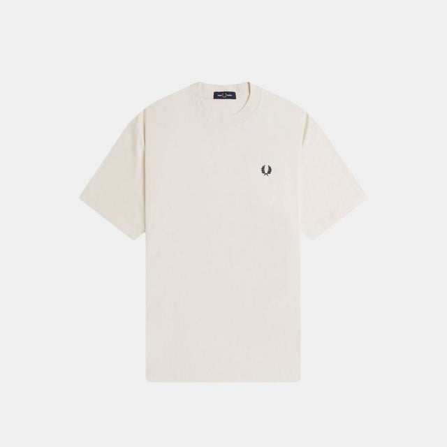 Fred Perry Embroidered T-Shirt Ecru