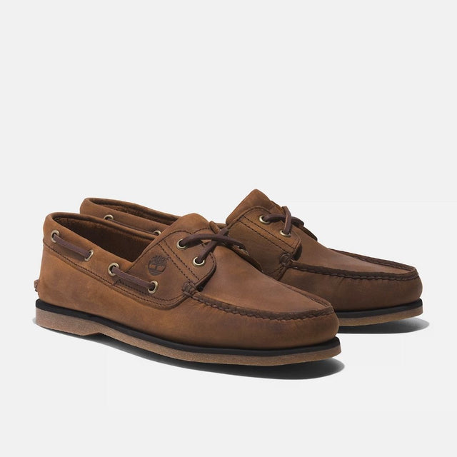 Timberland Classic Boat Shoe Medium Brown Full Grain