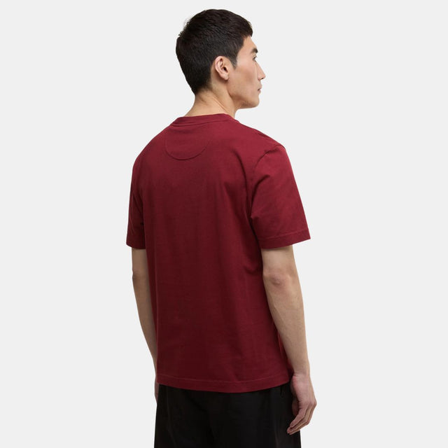 Barbour International Vecton Graphic T-Shirt Wine