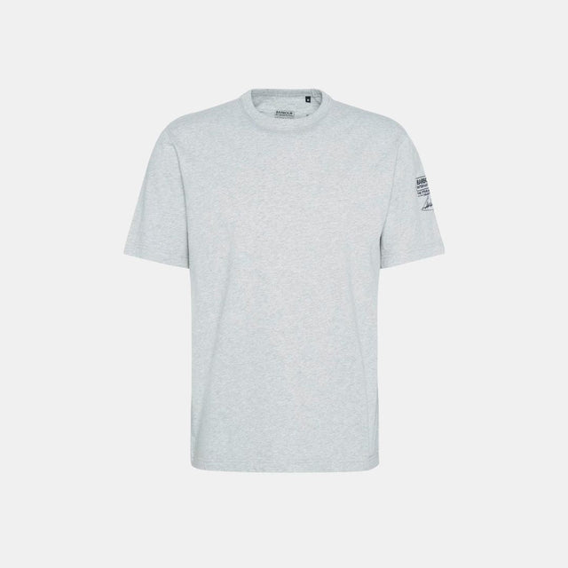 Barbour International Steve McQueen Rickman T-Shirt Grey Marl