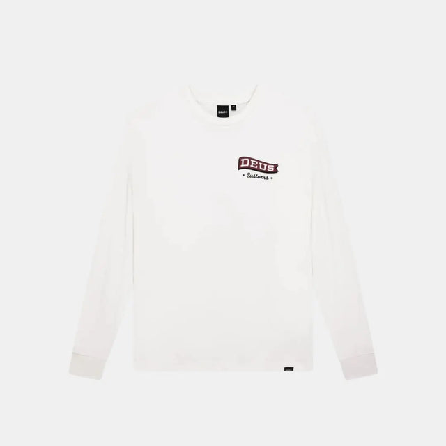 Deus Ex Machina Momento Ls Tee Vintage White