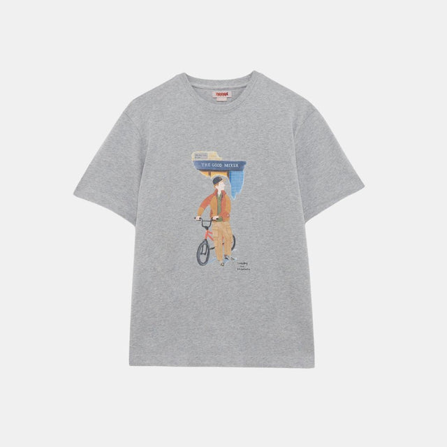 Baracuta Slowboy Arlington T-Shirt Grey Melange