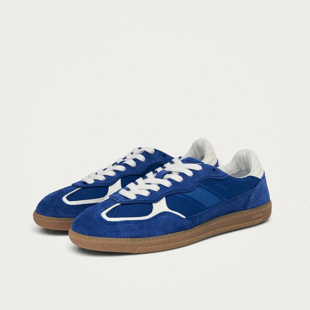 Alohas 490 Rife Sheen Blue Leather Sneakers