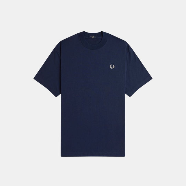 Fred Perry Embroidered T-Shirt Tennis Blue