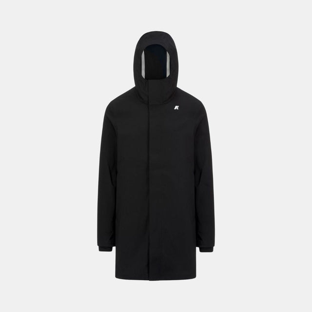 K-Way Thomas Bonded Black & Blue Depth