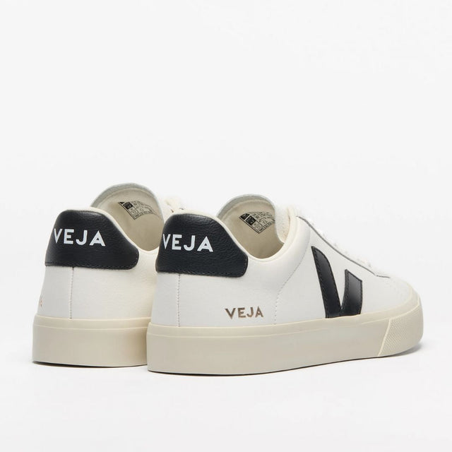 Veja Men's Campo Chromefree Leather Extra White Black