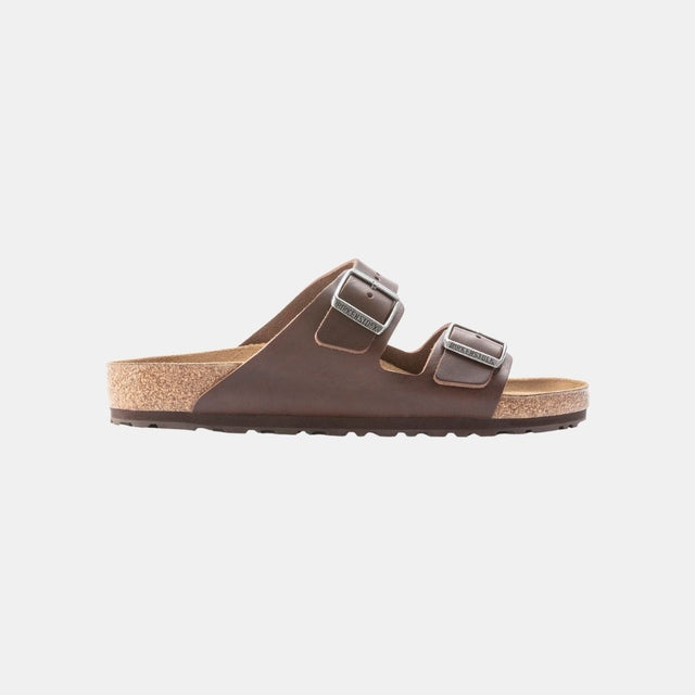 Birkenstock Arizona Grip Leather Men's Vintage Wood Roast