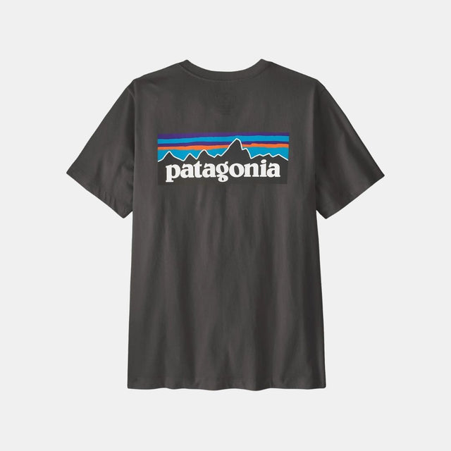 Patagonia Men's P6 Logo T-Shirt ink Black