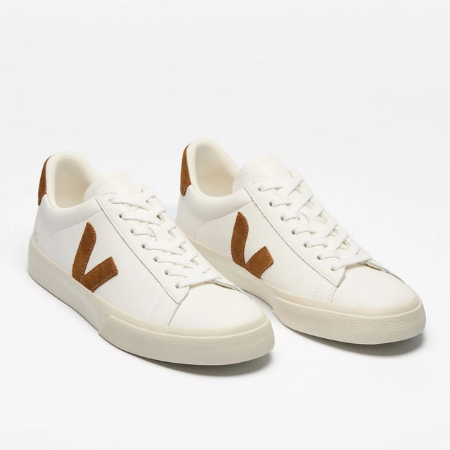 Veja Women's Campo Leather White Cognac