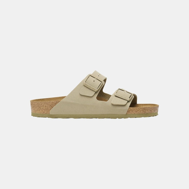 Birkenstock Arizona Birko Flor Women's Faded Khaki