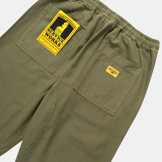 Service Works Classic Chef Pants Olive