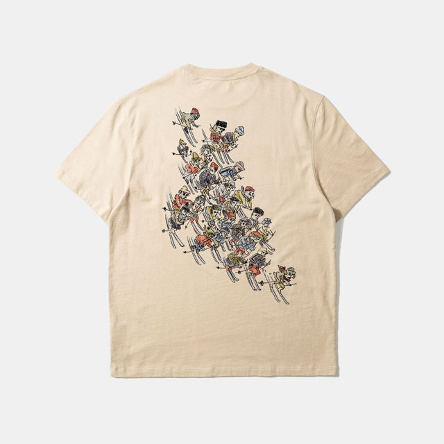 Edmmond Studios T-Shirt Chairlift Plain Tan