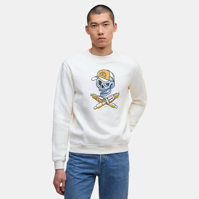 Barbour International Morgan Sweatshirt White
