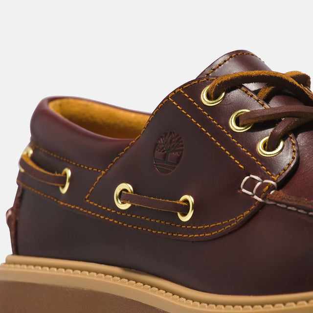 Timberland Stone Street Platform Boat Shoe Dark Brown
