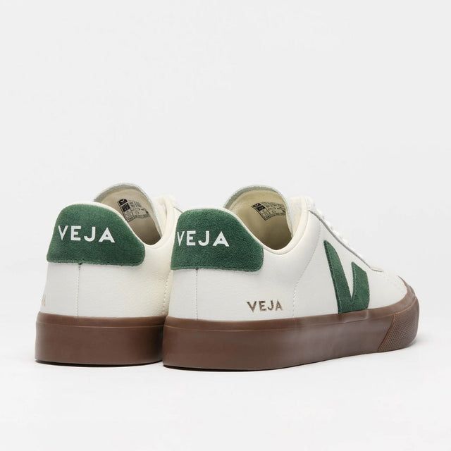 Veja Men's Campo Leather White Cyprus Bark