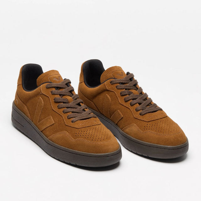 Veja Men's V-90 Suede Full Cognac Eagle