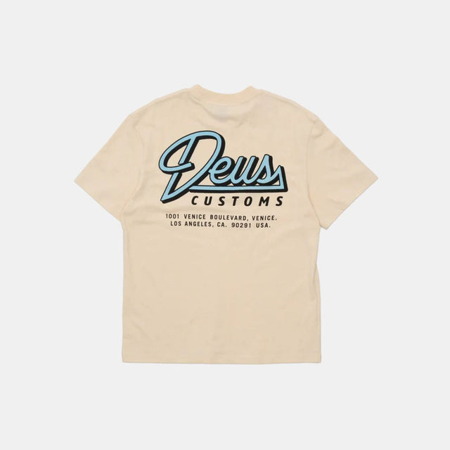Deus Ex Machina Conduit T-Shirt Dirty White