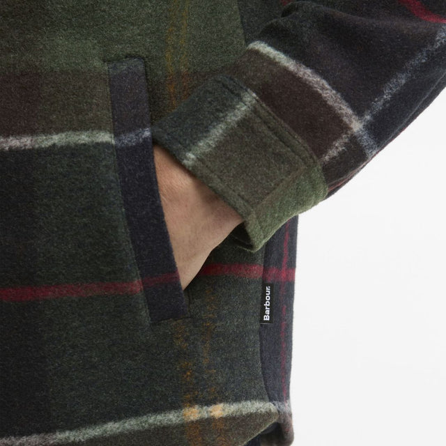 Barbour Woodlane Brushed Check Overshirt Classic Tartan
