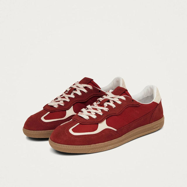 Alohas 490 Rife Sheen Red Leather Sneakers
