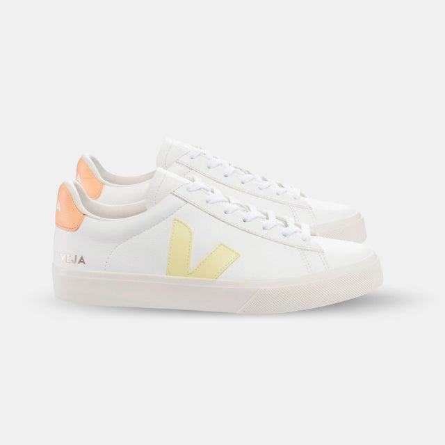 Veja Herren Campo Chromefree Extra White Sun Peach