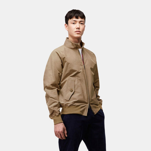 Baracuta Harrington G9 Stoff Hellbraun