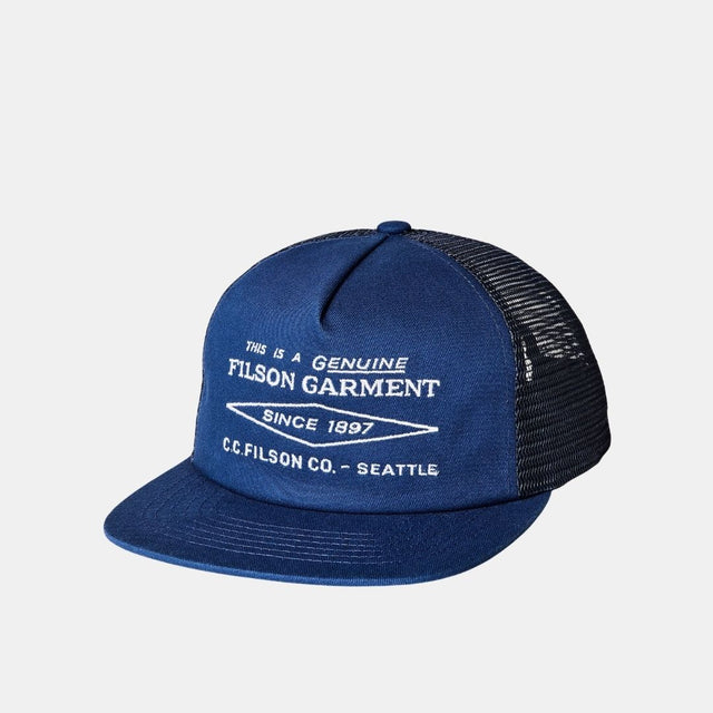 Filson Diamond Trucker Mes Blue
