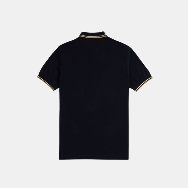 Fred Perry Polo M3600 Navy Ecru & Honey