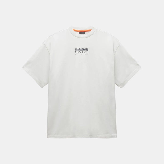 Napapijri Premium Premium Short Sleeve T-Shirt Beige