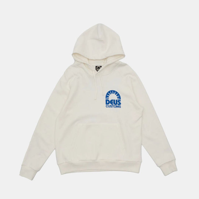 Deus Ex Machina Melodies Hoodie Vintage White