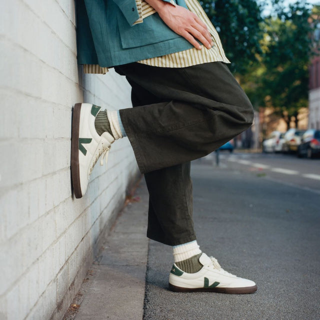 Veja Men's Panenka O.T. Leather White Cyprus Eagle