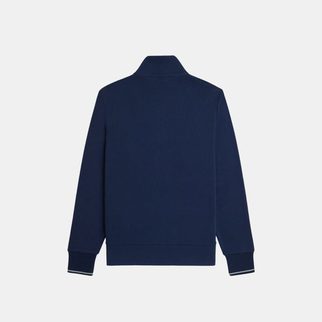 Fred Perry Half Zip Sweatshirt Tennis Blue