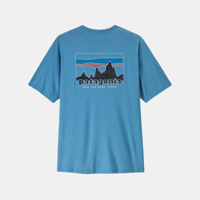 Patagonia Men's Cap Cool Daily Shirt '73 Skyline Shore Blue Light Shore Blue XDye
