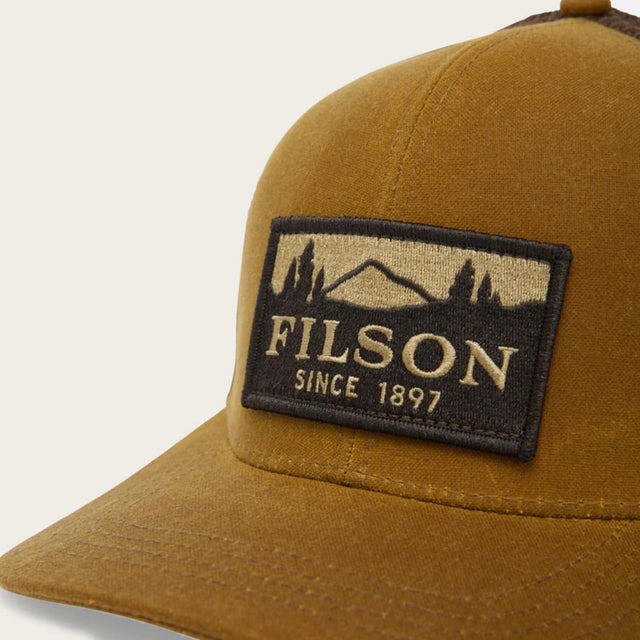 Filson Low Profile Logger Cap Dark Tan