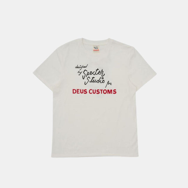 Deus Ex Machina Specter Rare Birds T-Shirt Pristine White