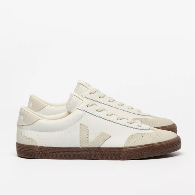 Veja Women's Volley O. T. Leather White Natural Bark