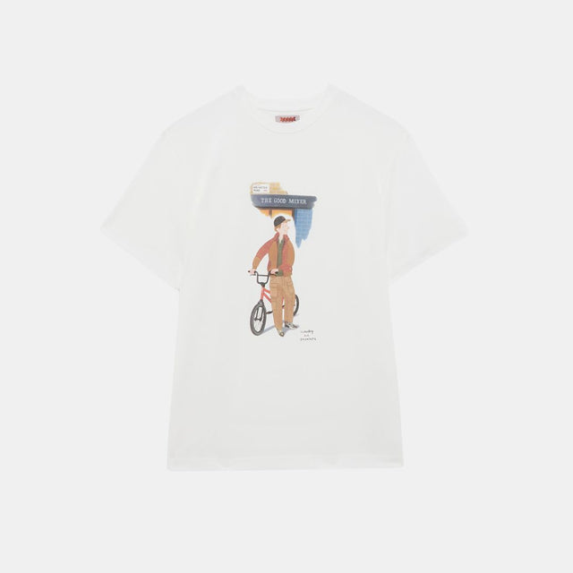 Baracuta Slowboy Arlington T-Shirt Off White