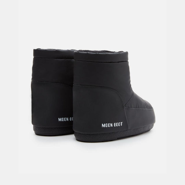 Moon Boot Icon Low No Lace Rubber Black