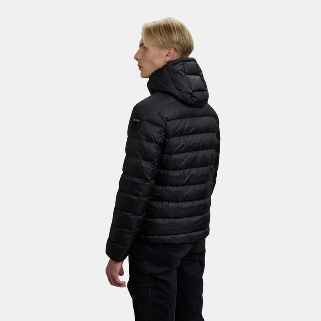 Blauer Down Jacket With Hood Action Black Inside Beige