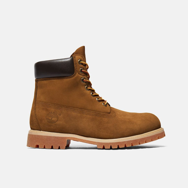 Timberland Premium 6 In Lace Waterproof Boot Dark Wheat Nubuck