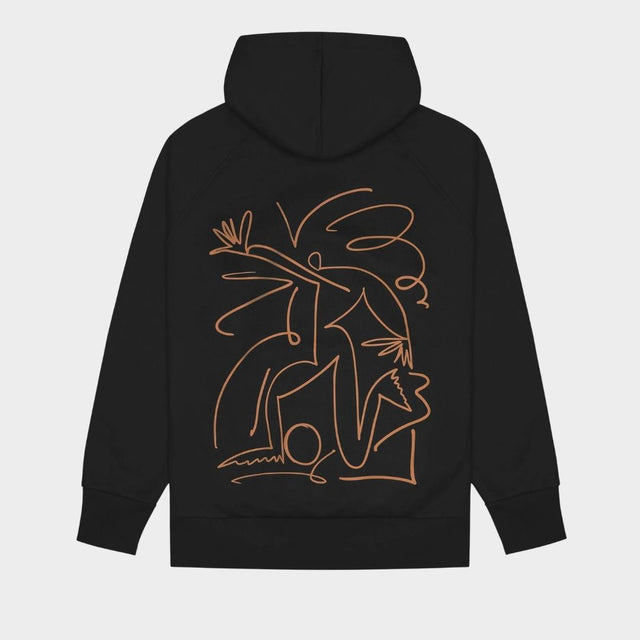 Kappa Authentic Onial Black-Orange Desert