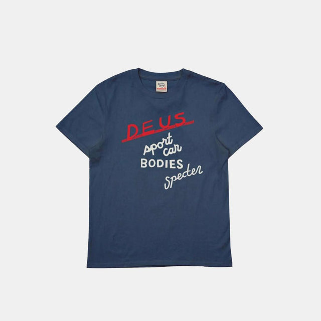 Deus Ex Machina Specter Workshop T-Shirt Azure Navy